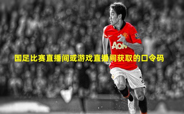 国足比赛直播间或游戏直播间获取的口令码