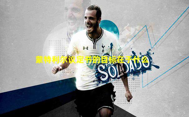 蒙特利尔议定书的目标在于什么